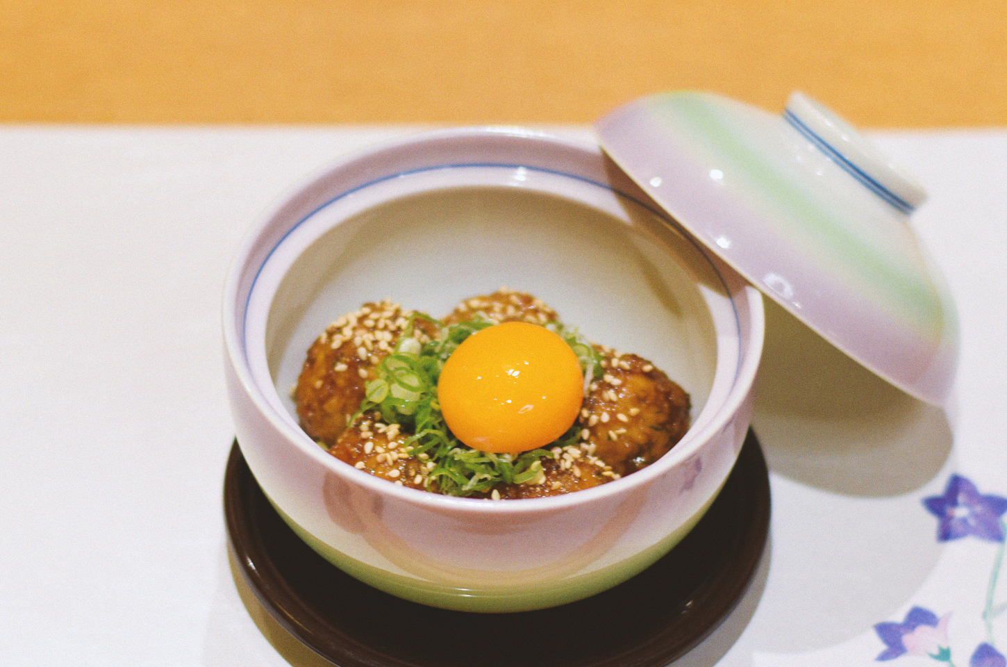 おすすめ料理「月見つくね」