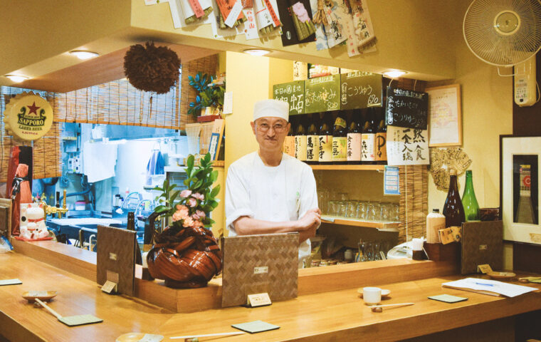 やすい直　店主安居さん