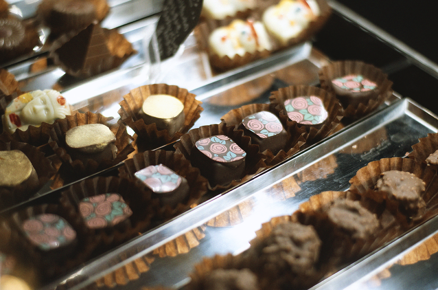 多種多様なチョコレート